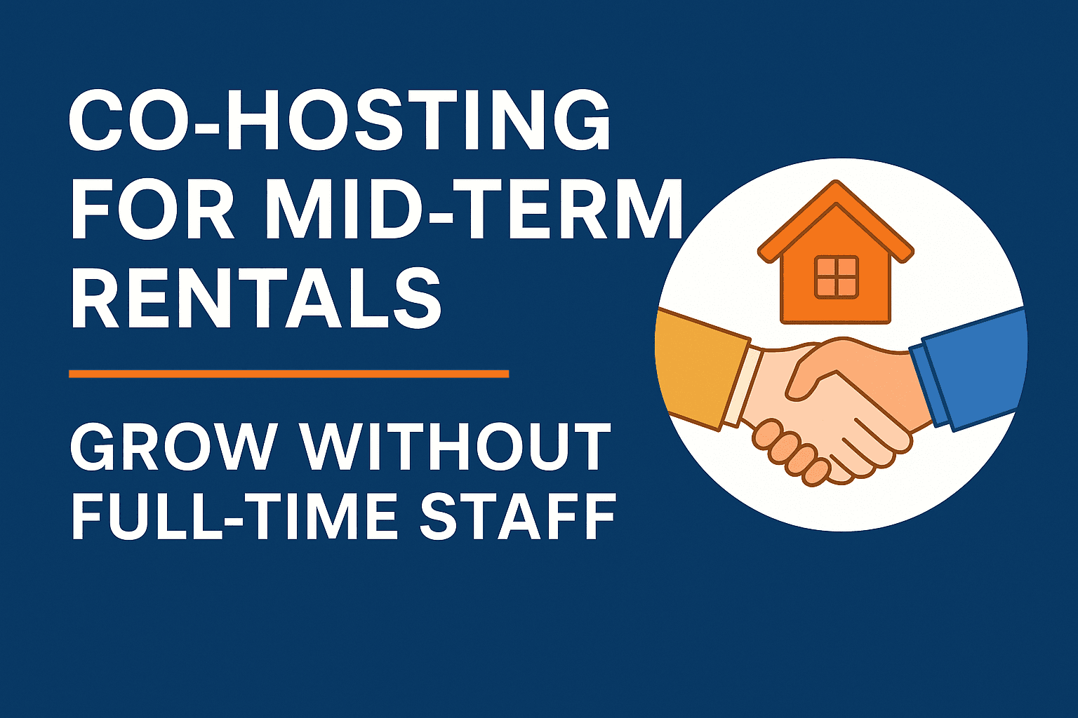 Co-Hosting for Mid-Term Rentals — Grow Without Full-Time Staff